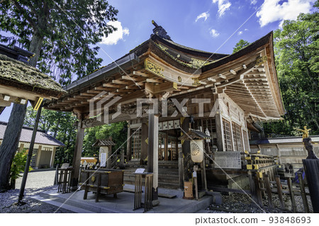 Ube Shrine Worship Hall, Tottori City, Tottori Prefecture 93848693