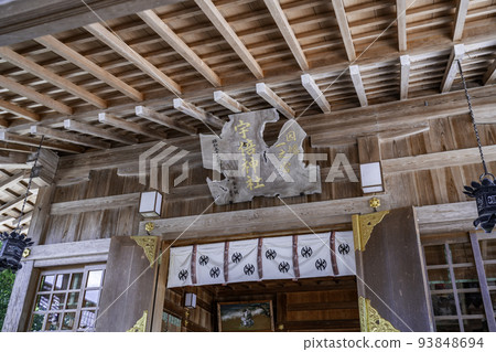 Ube Shrine Worship Hall, Tottori City, Tottori Prefecture 93848694