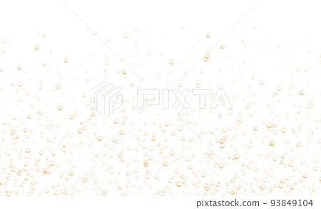 Underwater fizzing bubbles, soda or champagne carbonated drink, sparkling water. 93849104