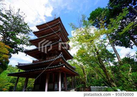 Kaijusen-ji Temple,國寶五層寶塔,夏末秋雲清新 Kaijusen-ji Temple,國寶五層寶塔,夏末秋雲清新 93850000