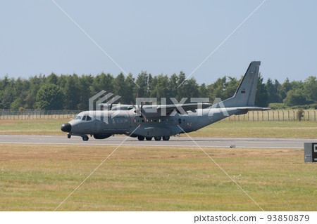 Portuguese Air Force C-295M/MPA transport patrol aircraft entering the runway 93850879