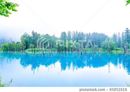 Biei Blue Pond Biei Blue Pond 93852819