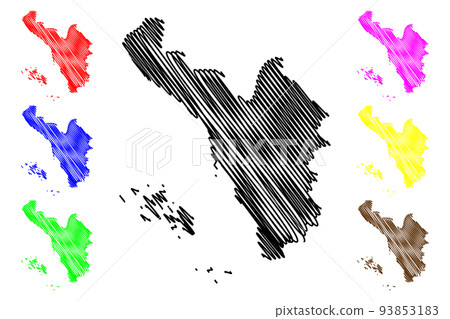 Jizan Region (Regions of Saudi Arabia, Kingdom... - Stock Illustration ...