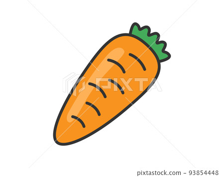 蔬菜胡蘿蔔插畫 蔬菜胡蘿蔔插畫 93854448