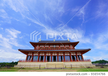 秋空第一大極殿奈良平城京遺址 秋空第一大極殿奈良平城京遺址 93854766