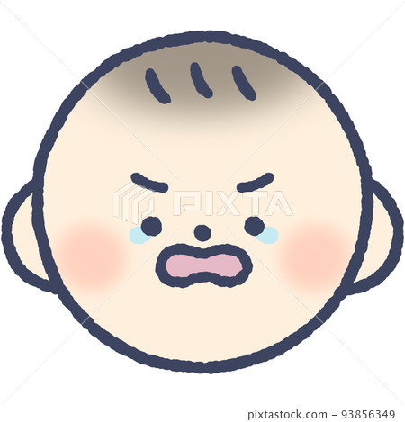 哭 憤怒 尖叫 娃娃臉 93856349