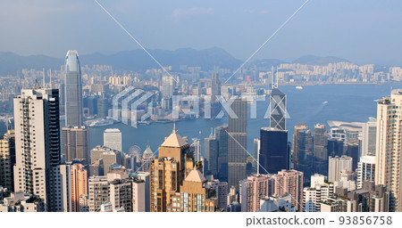 Victoria Peak, Hong Kong, 24 October 2019 93856758