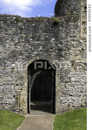Remains of Chepstow Castle (Castell Cas-gwent) 93859243