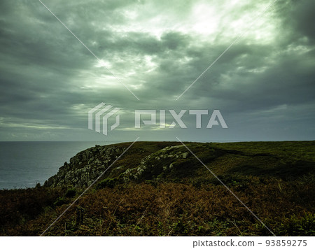 Celtic Sea - a view from Minack Theatre, UK 93859275