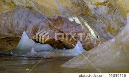 Dobsinska ice cave in Slovakia, Slovak paradise 93859516