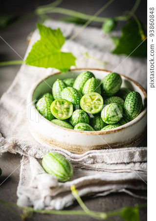 Cucamelon, Melothria scabra Cucamelon, Melothria scabra 93860848