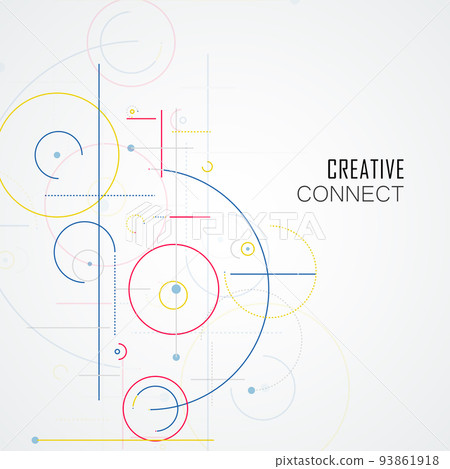 Vector future geometry symbol. Abstract...-插圖素材 [93861918] - PIXTA圖庫