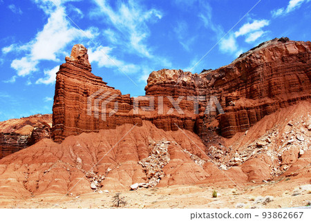 煙囪岩，首都礁國家公園，科羅拉多高原，猶他州，美國 93862667