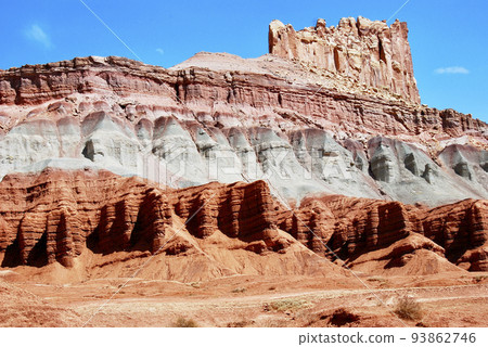 美國猶他州科羅拉多高原首都礁國家公園城堡 美國猶他州科羅拉多高原首都礁國家公園城堡 93862746