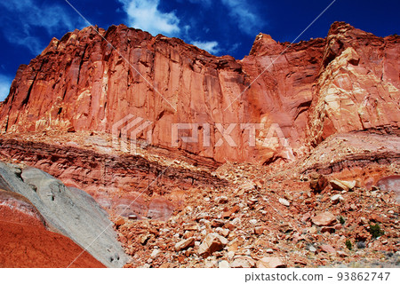 美國猶他州科羅拉多高原首都礁國家公園城堡 美國猶他州科羅拉多高原首都礁國家公園城堡 93862747