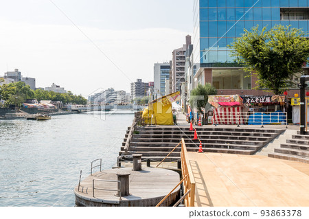 [Awa Odori] Shinmachi Boardwalk before the event 93863378