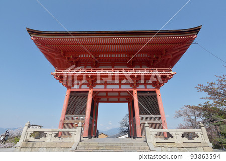 Spring Kiyomizudera Niomon, Higashiyama-ku, Kyoto 93863594