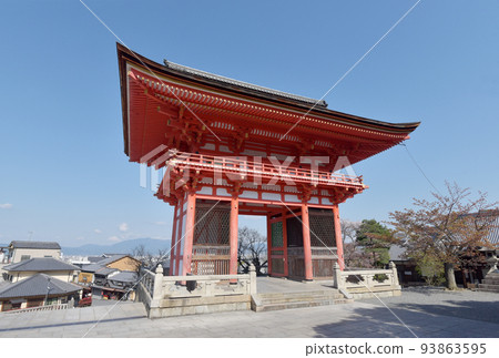 Spring Kiyomizudera Niomon, Higashiyama-ku, Kyoto 93863595