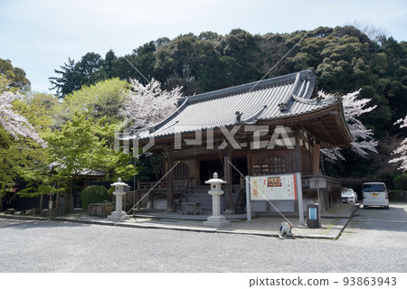Mii-dera Temple in spring, cherry blossoms and subtle temple, Otsu City, Shiga Prefecture Mii-dera Temple in spring, cherry blossoms and subtle temple, Otsu City, Shiga Prefecture 93863943