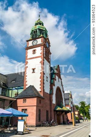 Railway station in Bad Homburg vor der Hoehe near Frankfurt in Germany 93864523