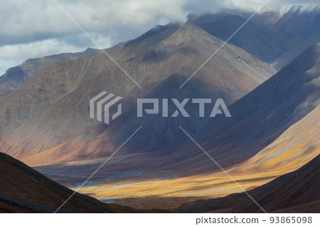 Mountains on Alaska 93865098