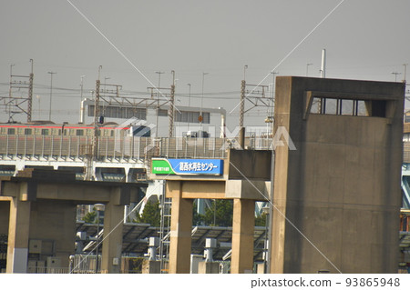 Kasai Water Reclamation Center and Sobu Line 93865948