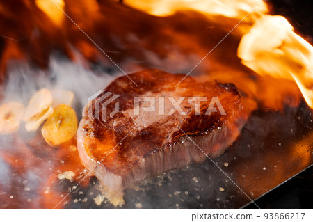 delicious steak meat 93866217