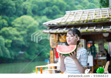 女孩旅行京都旅行餐 93866610