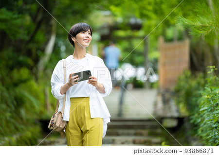 Girls' trip Smartphone travel 93866871