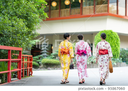 溫泉之旅、浴衣、少女之旅 93867060