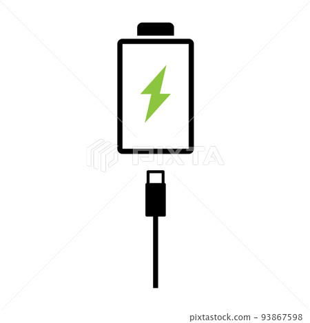 charging icon illustration 93867598