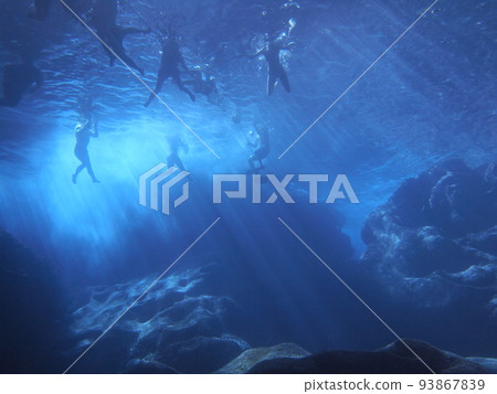 blue cave snorkel 93867839