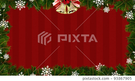 Red christmas background 93867905