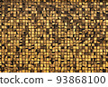 Retro gold tile outer wall 93868100