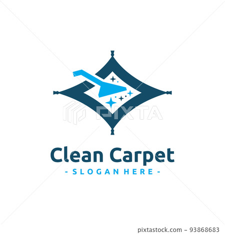 Clean carpet logo vector 93868683