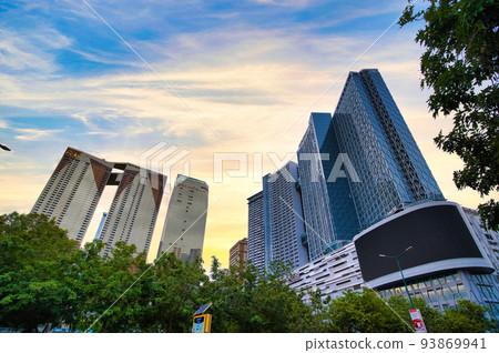 Iconic building in Phnom Penh, the capital of Cambodia 93869941