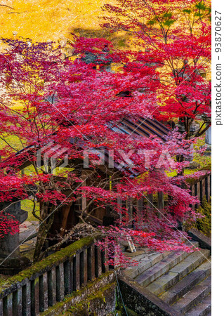 World Heritage "Shrines and Temples of Nikko" constituent assets Rinno-ji Taiyu-in and Ryoko-in for autumn leaves World Heritage "Shrines and Temples of Nikko" constituent assets Rinno-ji Taiyu-in and Ryoko-in for autumn leaves 93870627