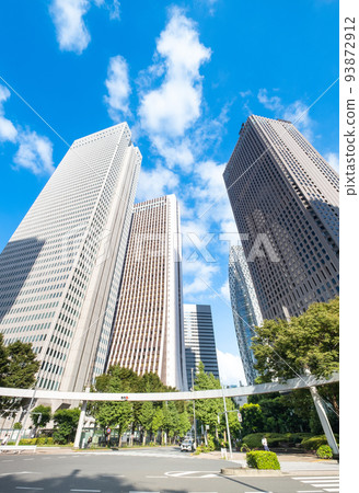 Skyscrapers in Shinjuku Business image 93872912