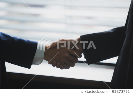 企業形象握手 93873751