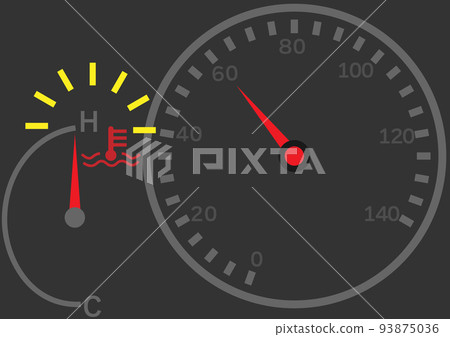 Overheat lamp lit Overheat lamp lit 93875036