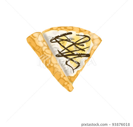 Chocolate Banana Crepe 93876018