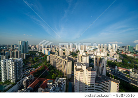 新加坡城市景觀廣角 新加坡城市景觀廣角 93876510
