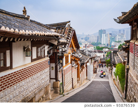 首爾北村韓屋村 *部分柔焦 首爾北村韓屋村 *部分柔焦 93876539