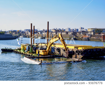 Dredging work 93876778