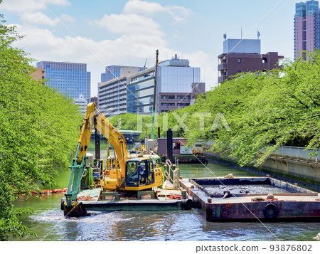 Dredging work Dredging work 93876802