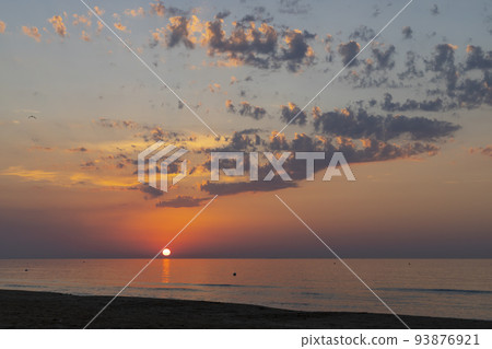 Sunset in Rodi Garganico, National park Gargano, Apulia, Italy 93876921