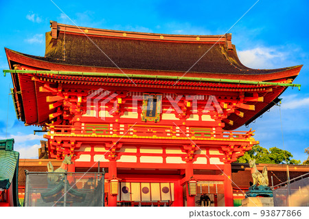 Kyoto Fushimi Ward Fushimi Inari Taisha Tower Gate Kyoto Fushimi Ward Fushimi Inari Taisha Tower Gate 93877866