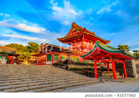 Kyoto Fushimi Ward Fushimi Inari Taisha Romon Gate and Chozuya Kyoto Fushimi Ward Fushimi Inari Taisha Romon Gate and Chozuya 93877868