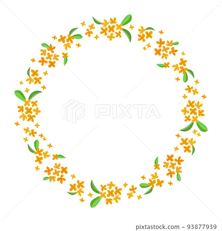 fragrant fragrant osmanthus wreath cassia autumn flower fragrant fragrant osmanthus wreath cassia autumn flower 93877939