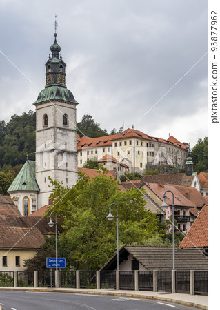 Skofja Loka castle and town in Slovenia Skofja Loka castle and town in Slovenia 93877962